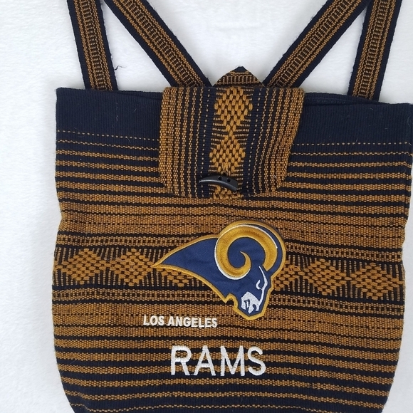 Rams Los Angeles Woven Backpack - Picture 7 of 9
